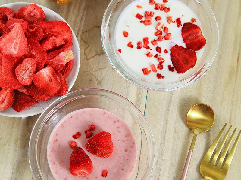 Les fraises lyophilisées sont-elles bonnes pour vous ?