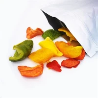 Chips de poivrons déshydratés